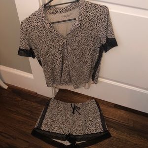 Victoria’s Secret Cheetah PJ set